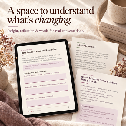 Velora Intimate™ — The Midlife Intimacy & Sexual Wellness Guide