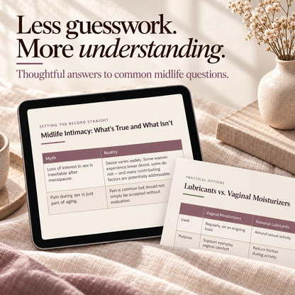 Velora Intimate™ — The Midlife Intimacy & Sexual Wellness Guide