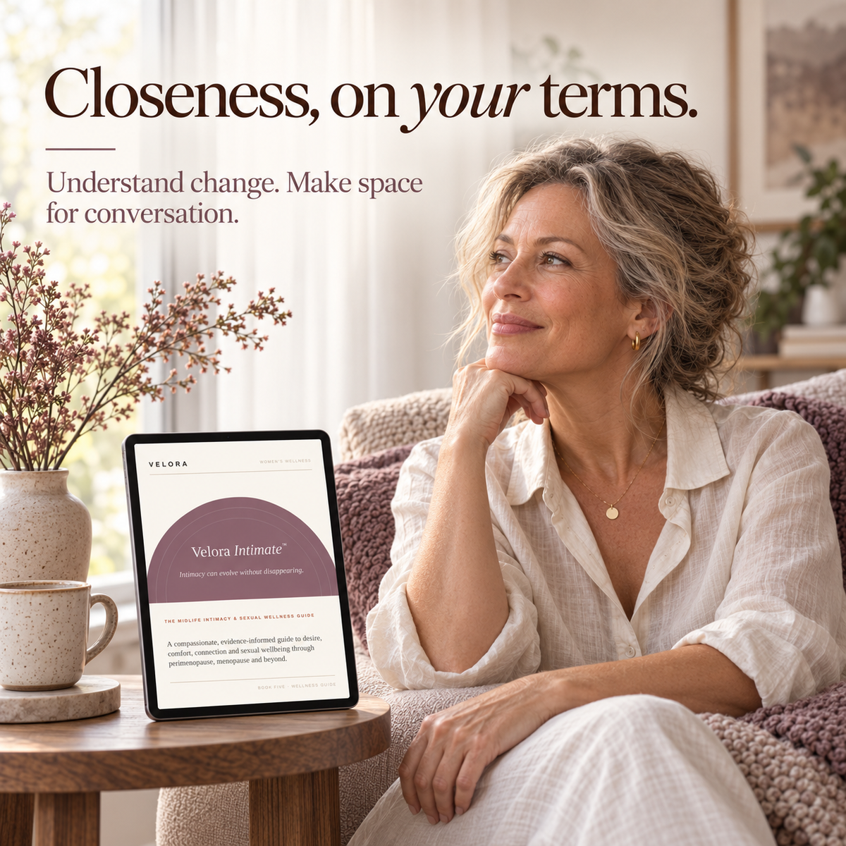 Velora Intimate™ — The Midlife Intimacy & Sexual Wellness Guide