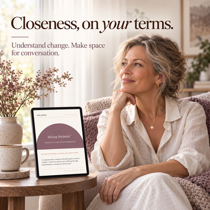 Velora Intimate™ — The Midlife Intimacy & Sexual Wellness Guide